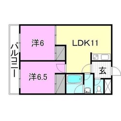 リバティ余戸の物件間取画像